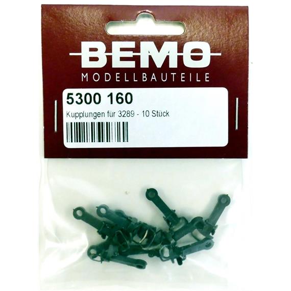 Bemo 5300 160 Kupplung für 3289 xxx, 10 Stück, H0m (1:87)