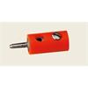 Brawa 3056 Stecker rund 2,5 mm orange (10 Stück)