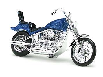 Busch 40152 US Motorrad, blau - H0 (1:87)