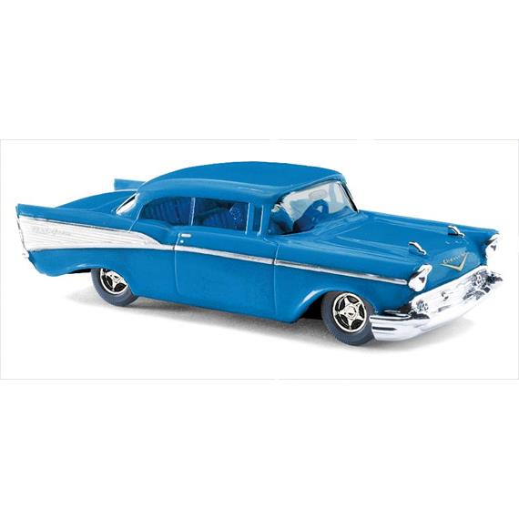 Busch 45025 Chevrolet Bel Air '57, blau - H0 (1:87)