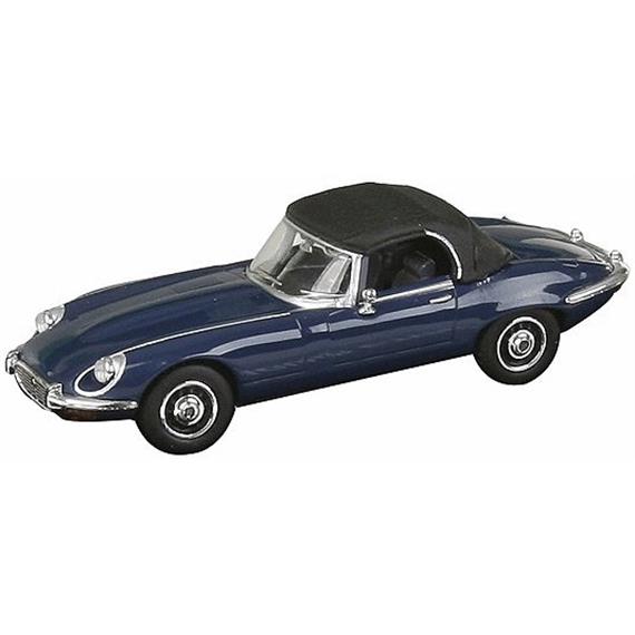 Busch/Ricko Jaguar E-Type Cabrio geschlossen blau (BJ 1971) HO