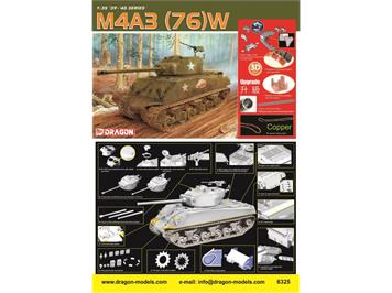 Dragon 6325 Sherman M4A3 (76)W (2024 Edition) - Massstab 1:35