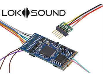 ESU 58416 LokSound 5 DCC/MM/SX/M4 "Leerdecoder", 6-pin NEM651, mit Lautsprecher 11x15mm