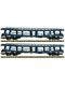 Fleischmann 881913 2-tlg. Set 3: Autoreisezug „Christoforus-Express“, DB, N