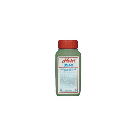 HEKI 3340 Beflockungsleim grün, 200 ml