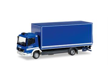 Herpa 092234 Mercedes-Benz Atego Koffer-LKW mit Ladebordwand HO