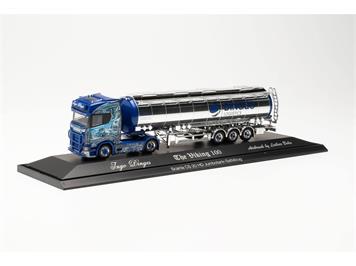 Herpa 122276 Scania CS 20 HD Jumbotank-Sattelzug "Ingo Dinges" - H0 (1:87)