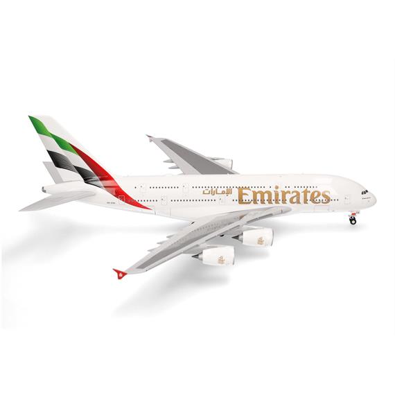 Herpa 572927 Emirates Airbus A380 - New Colors - Massstab 1:200