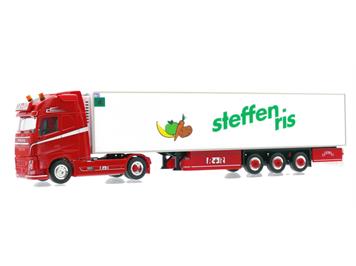 Herpa 940634 Volvo FH Gl. XL Kühlkoffer-Sattelzug "R&R / Steffen Ris"(CH)