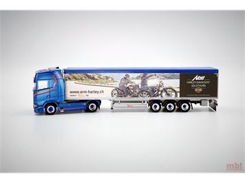 Herpa 957205 Scania CS20 HD Schubboden-Sattelzug "Rüegsegger/Harley Davidson" - H0 (1:87)