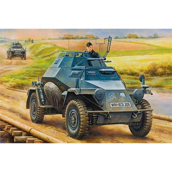 Hobby Boss 80149 German Leichter Panzerspahwagen (2cm) Mid Version Maßstab 1:35