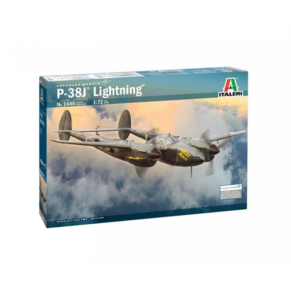 Italeri 1446 US P-38J Lightning - Massstab 1:72