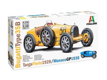 Italeri 4716 Bugatti Type 35B T.F1929/Mon.1930 - Massstab 1:12