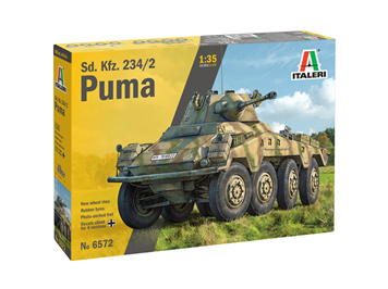 Italeri 6572 Dt. SdKfz. 234/2 Puma 8-Rad - Massstab 1:35