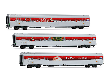 Jouef HJ4200 SNCF 3-teil. Set Set Train de Noel – Coca-Cola 2010, Ep. VI - H0 (1:87)