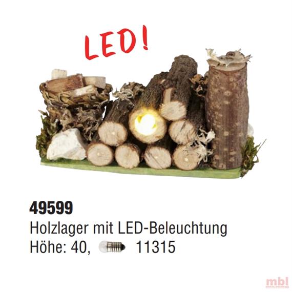 Kahlert 49599 Holzlager mit LED