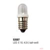 Kahlert 53507 LED Schraubbirne 3 - 4,5V E10 kalt weiss, 2 Stück