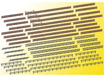 Kibri 37480 Industrie-Zaun N