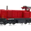 L.S. Models 17568 Diesellok Bm 4/4 feuerrot mit Signum und Kamin SBB HO | Bild 2