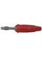 Laborstecker 4 mm rot