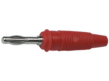 Laborstecker 4 mm rot