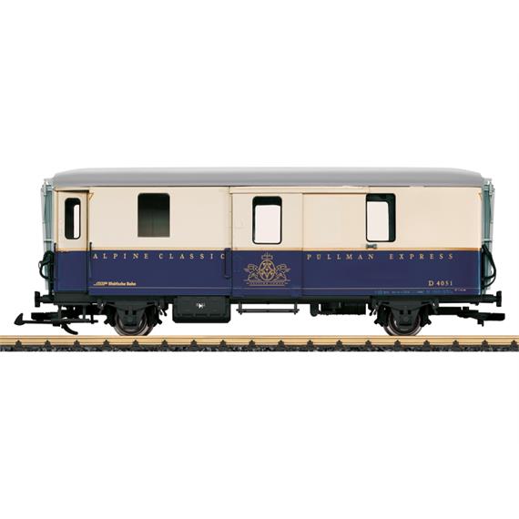 LGB 40844 RhB Gepäckwagen Pullmann Express - Spur G IIm (1:22,5)