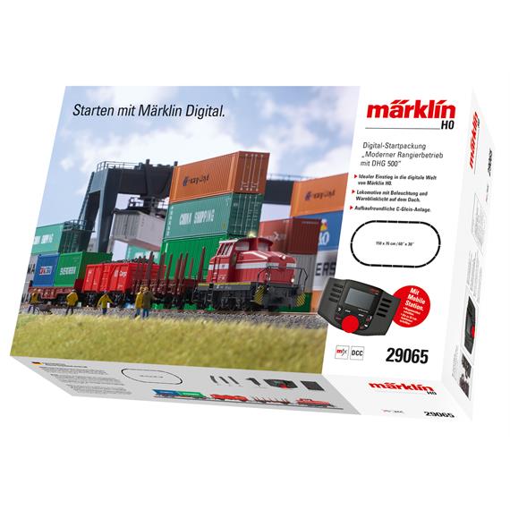 Märklin 29065 Digital-Startpackung "Moderner Rangierbetrieb mit DHG 500" - H0 (1:87)