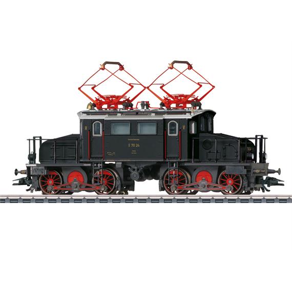 Märklin 37480 Ellok Baureihe E 70.2 DB mit fiktive schwarze Grundfarbgebung - H0 (1:87)