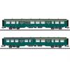 Märklin 43547 Personenwagen-Set M2 SNCB, H0 (1:87)