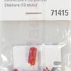 Märklin 71415 Stecker rot, 10 Stück | Bild 2