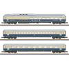 Märklin 87284 Wagenset 1 "Rheingold" der DB, 3-teilig - Z 1:220