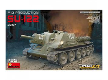 MiniArt 35197 SU-122 Mit. Prod. mit Interieur - Massstab 1:35