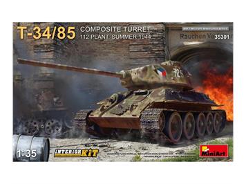 MiniArt 35301 T-34/85 Comp.Turm 112 Som.1944 Int. - Massstab 1:35
