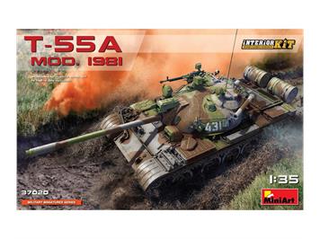 MiniArt 37020 T-55A Mod. 1981 Interieur - Massstab 1:35