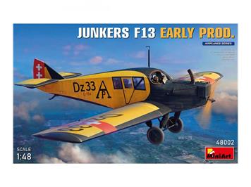 MiniArt 48002 Junkers F13. frühe Produktion - Massstab 1:48