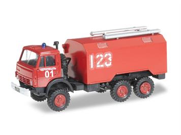 miniTanks (Herpa) 744966 Kamaz 5320 Koffer-LKW "FW" - H0 (1:87)