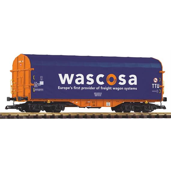 PIKO 37748 Schiebeplanenwagen Shimmns-tu 718 Wascosa VI, Spur G IIm (1:22,5)