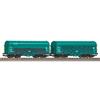 Piko 58397 Schiebeplanenwagen Shimmns „MERCITALIA” 2er Set, H0 (1:87)