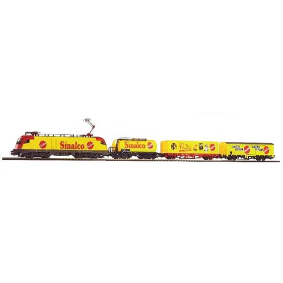 Piko 96939 Start-Set Güterzug "Sinalco", DC 2L, analog - H0 1:87