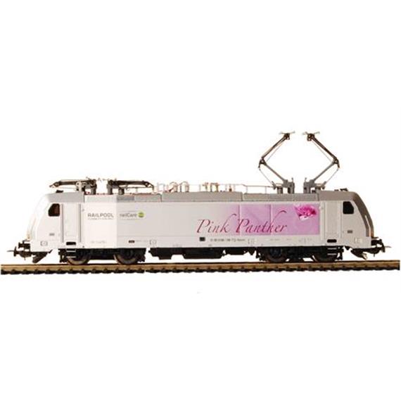 PIKO 97722 Elektrolok BR 186 RAILPOOL "Pink Panther" DC