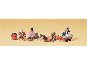 Preiser 79159 Rastende Wanderer - N (1:160)