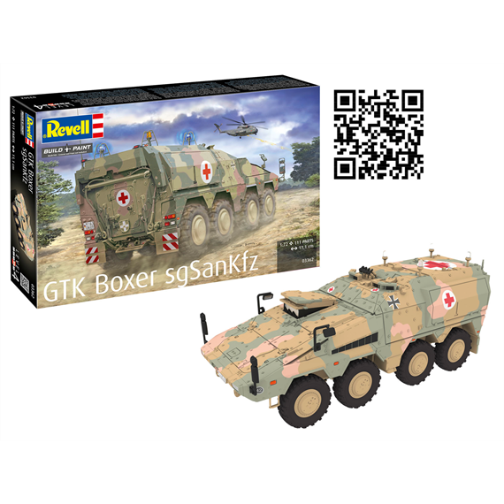 Revell 03362 GTK Boxer sgSanKfz - Massstab 1:72