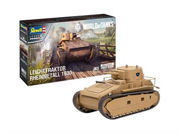 Revell 03506 Leichttraktor Rheinmetall 1930 "World of Tanks", Massstab 1:72