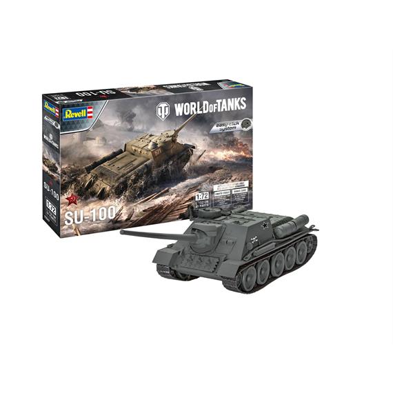 Revell 03507 SU-100 "World of Tanks" - Massstab 1:72