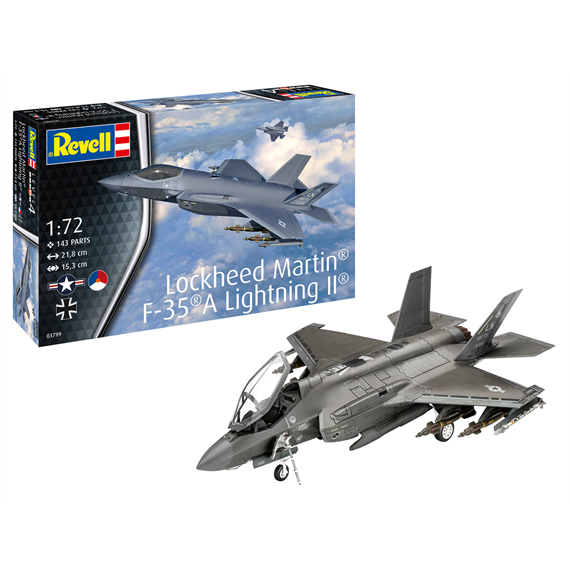 Revell 03799 Lockheed Martin® F-35®A Lightning II® - Massstab 1:72
