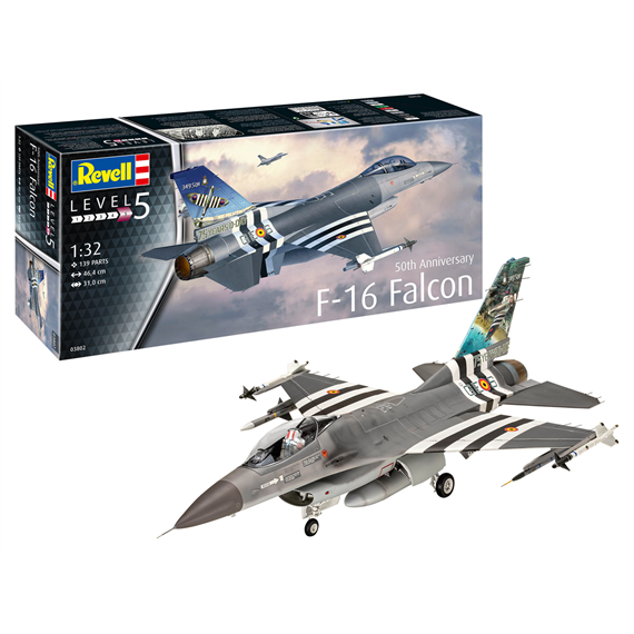 Revell 03802 50th Anniversary F-16 Falcon - Massstab 1:32