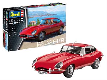 Revell 07668 Jaguar e-Type (Coupé) - Massstab (1:24)