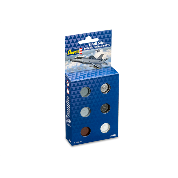 Revell 32206 Email Color Set passend zu Artikel 03799 (6 x 14 ml)