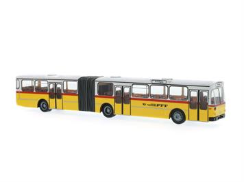 Rietze 74502 Gelenkbus Mercedes-Benz O 305 G PTT (CH) "Schwägapl", H0 (1:87)