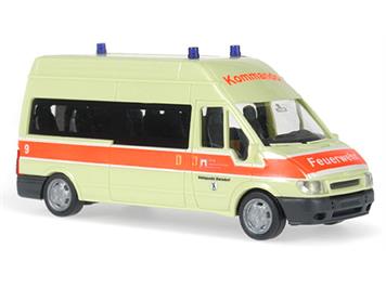 Rietze Ford Transit 06 Stützpunkt Feuerwehr Diesldorf HO